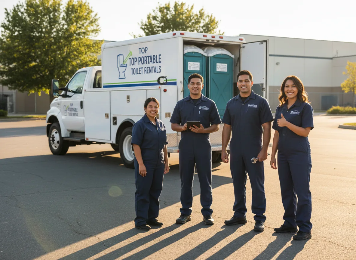 Short Term Porta Potty Rental company in Farmland, IN